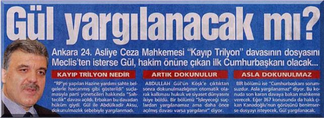Abdullah G&uuml;l - 03.09.2007 - "G&Uuml;L YARGILANACAK MI?"